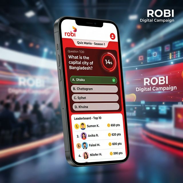 Robi Online Quiz Platform